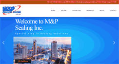 Desktop Screenshot of mp-sealing.com